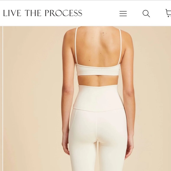 Live the Process Corset Bra Top - Picture 2 of 5